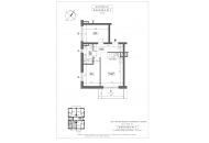 Nowy apartament B4-595 | 50,39 m2 | 3 Pokoje | 1 Piętro