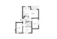 Nowy apartament E2-89 | 79,58 m2 | 4 Pokoje | 2 Piętro