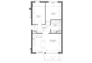 Nowe mieszkanie S1-172 | 67,08 m2 | 3 Pokoje | 1 Piętro