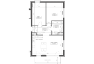 Nowe mieszkanie S1-174 | 67,08 m2 | 3 Pokoje | 2 Piętro