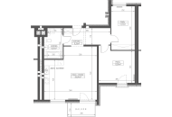 Nowy apartament Z3-227 | 70,54 m2 | 3 Pokoje | 1 Piętro