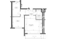 Nowy apartament Z4-235 | 70,54 m2 | 3 Pokoje | 2 Piętro